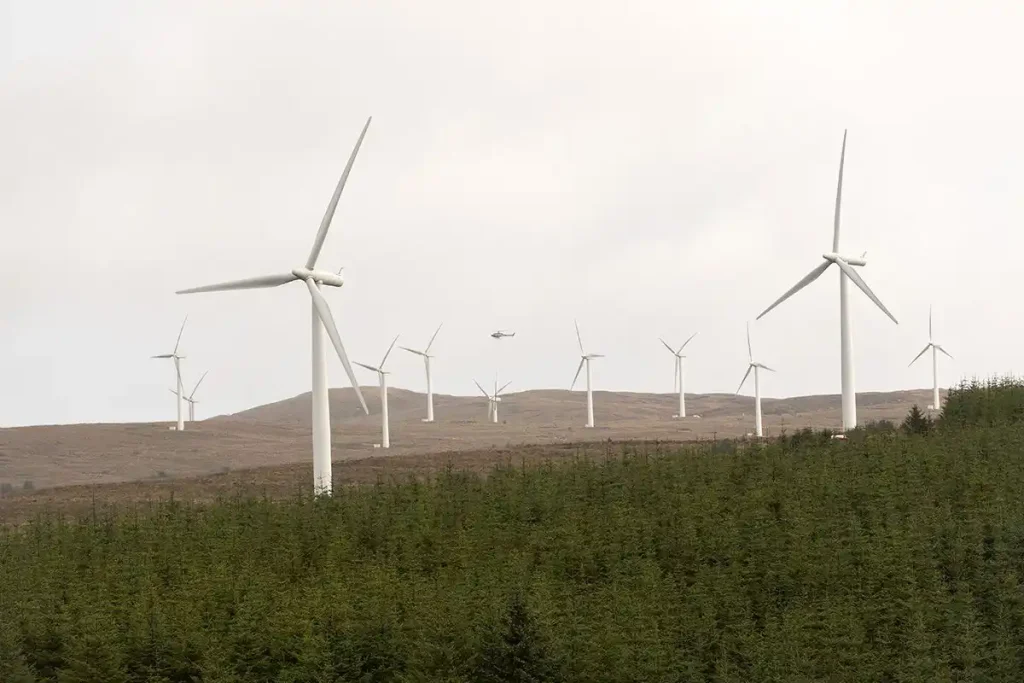 Kirby project site at Blary Wind Farm location