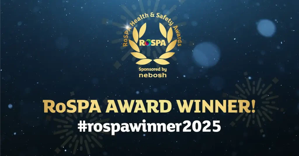 Kirby RoSPA Award Winner 2025