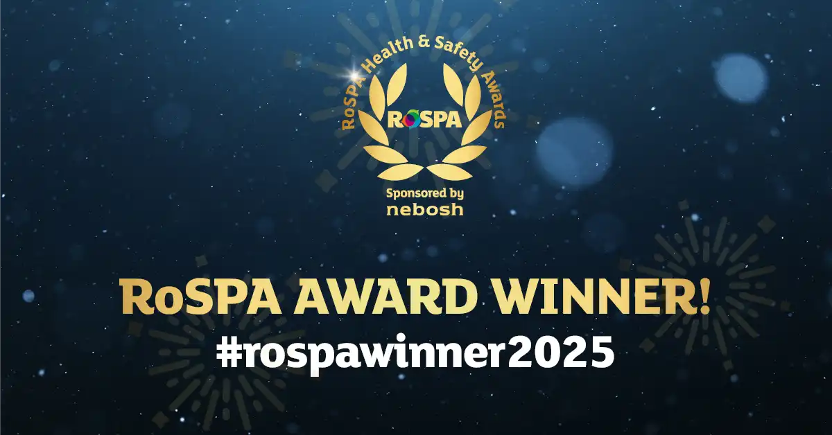 Kirby RoSPA Award Winner 2025