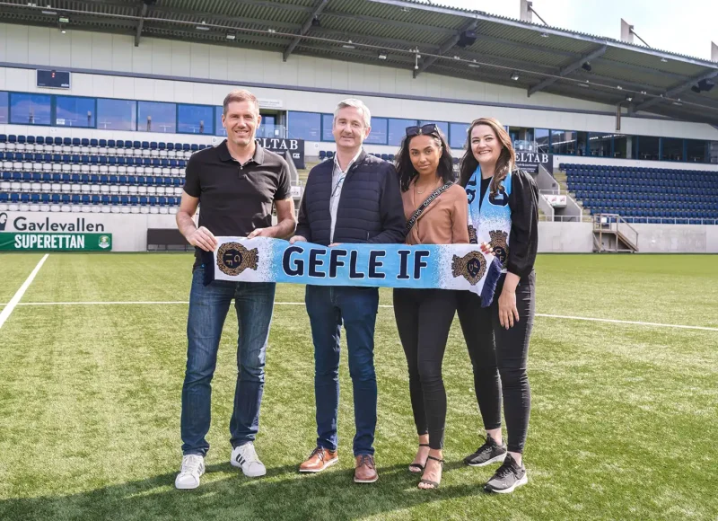 Kirby is an official partner of Gefle Football Club in Sweden.