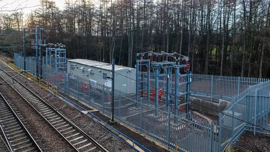 Currie Network Rail substation project