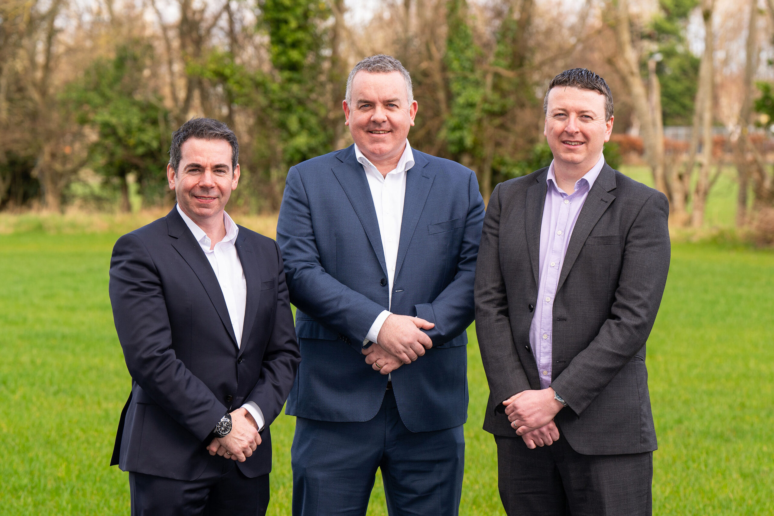 Pictured is Michael Murray, Director – Power & Renewables and Group Business Development, Henry McCann, Group Operations Director, and Stephen Kavanagh, Associate Director and Business Unit Leader of Power & Renewables.