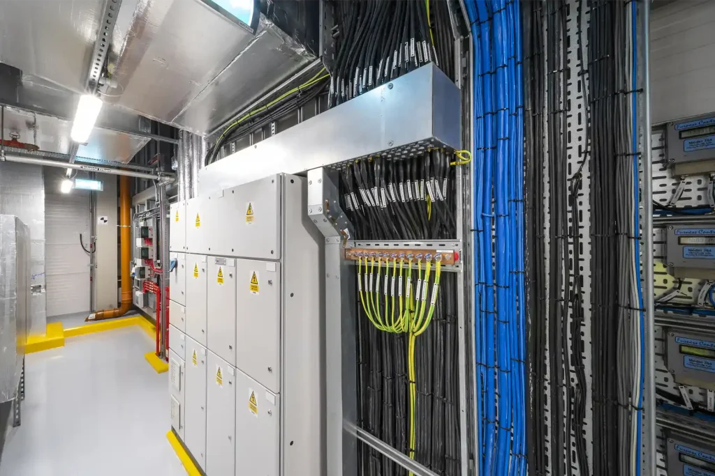 Bio-pharmaceutical Project, electrical work