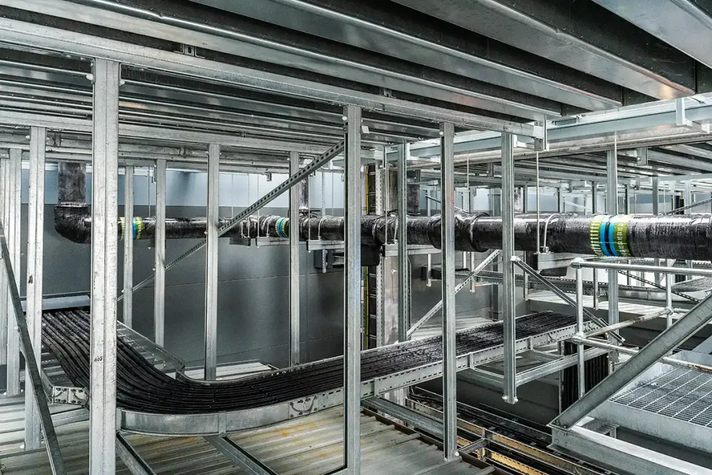 Data centre electrical wiring