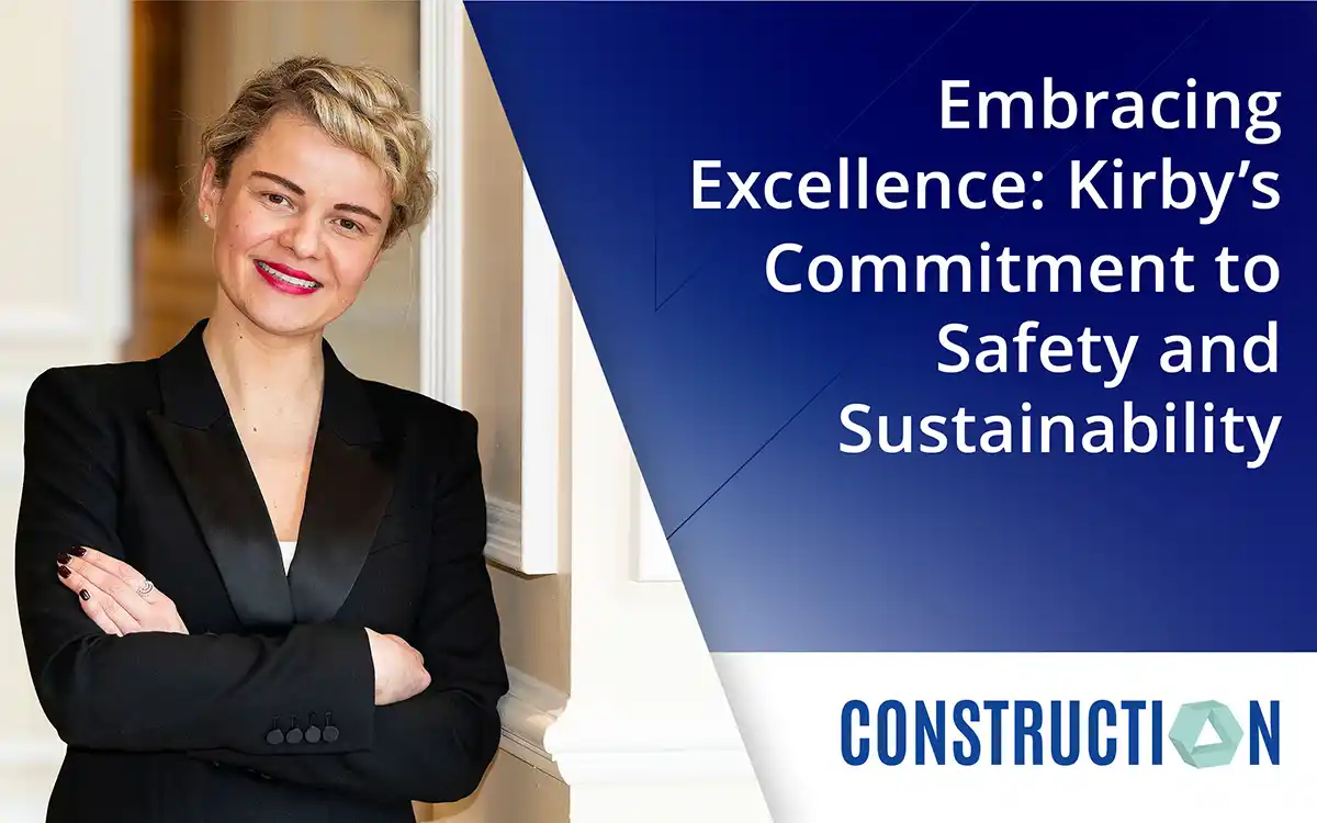 Giedre Visockaite speaks with Construction Magazine about embracing excellence and sustainability