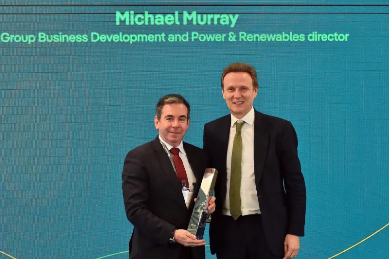 Kirby Awarded at the Iberdrola awards 2025 for work with ScottishPower
