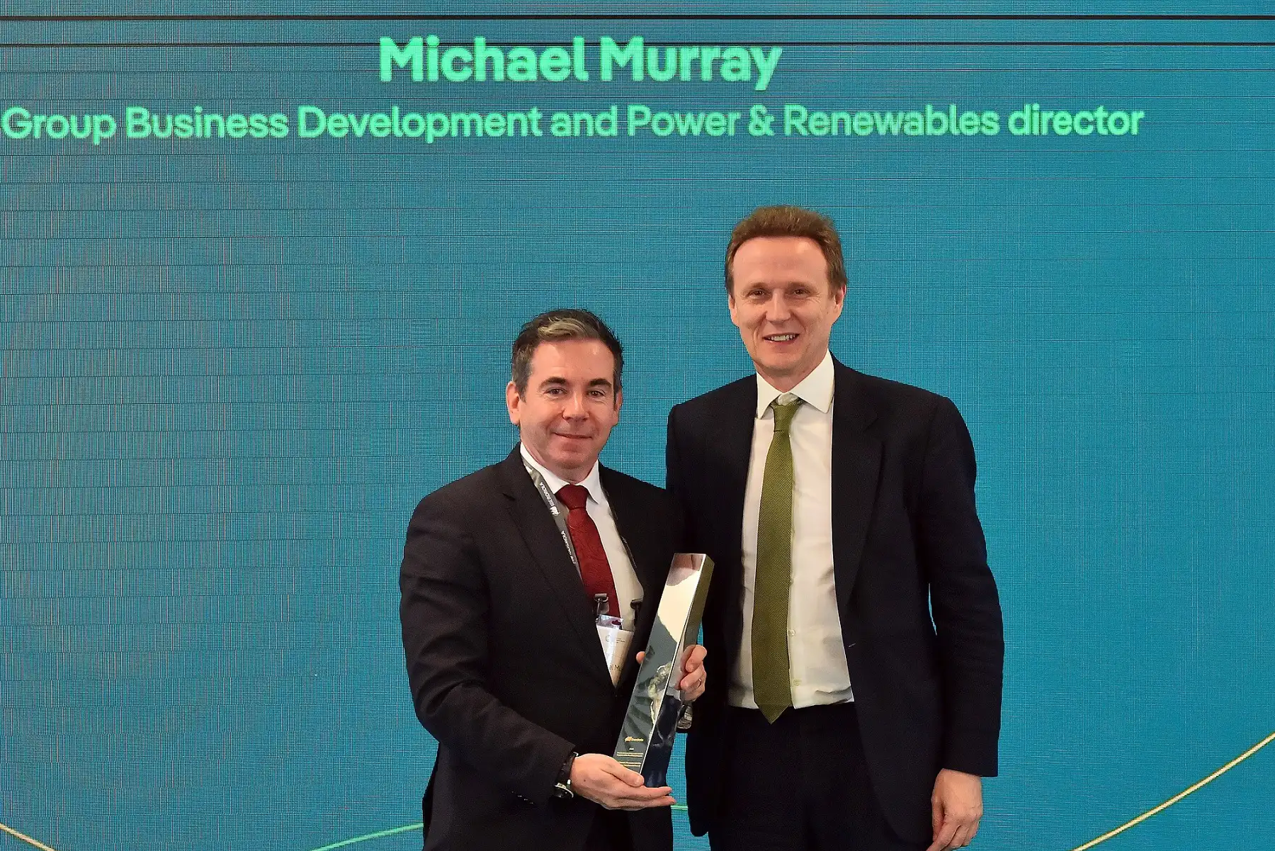 Kirby Awarded at the Iberdrola awards 2025 for work with ScottishPower