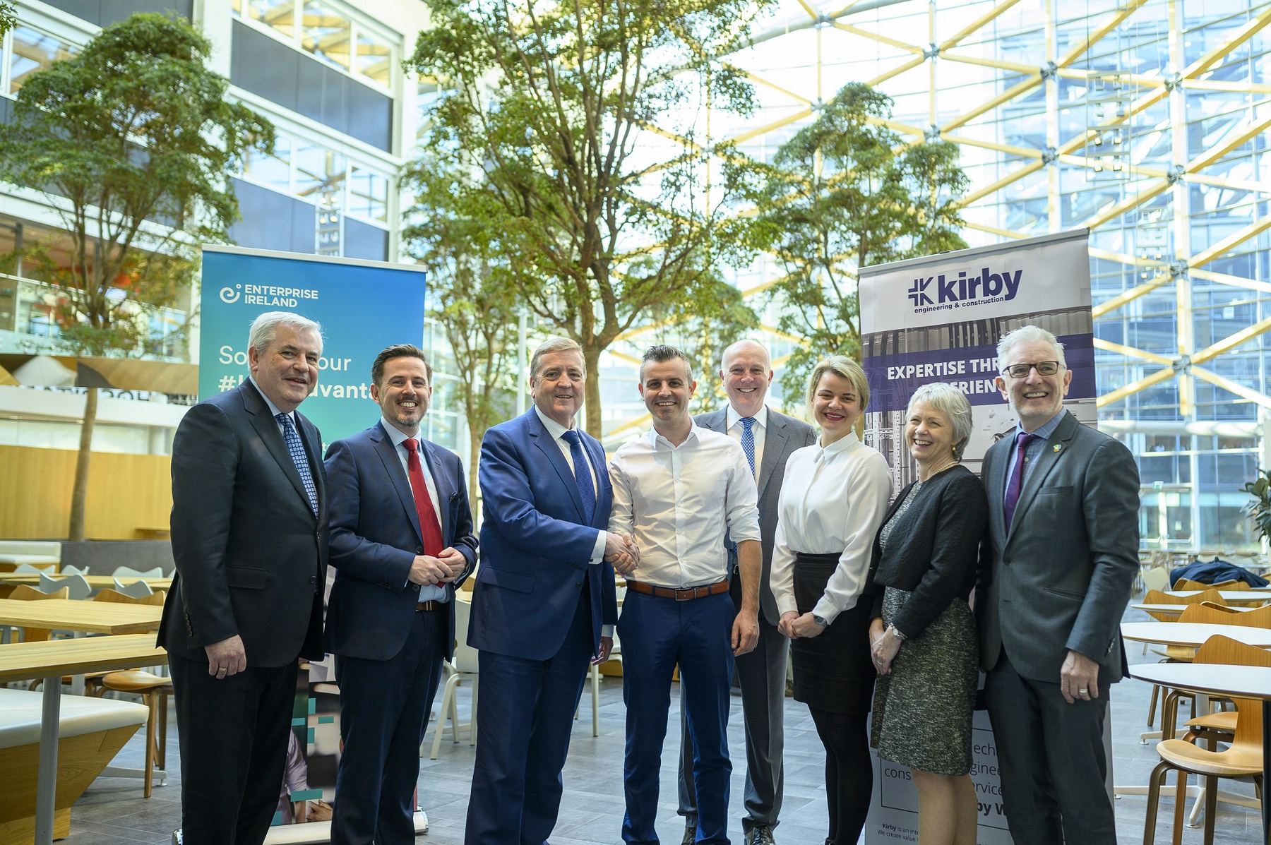 Minister Pat Breen TD Officially Opens Kirby’s Netherlands Office