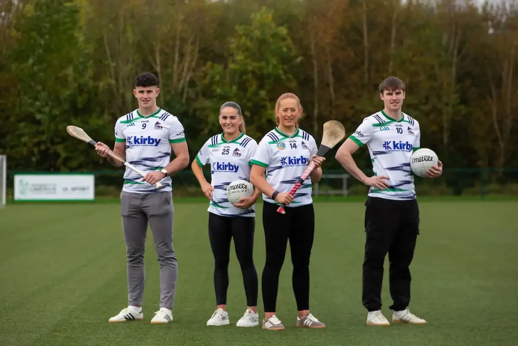 Kirby sponsoring UL Gaa, Pictured: Colin Coughlan, Kelly Ann Hogan, Aine Keane and Frank Irwin.