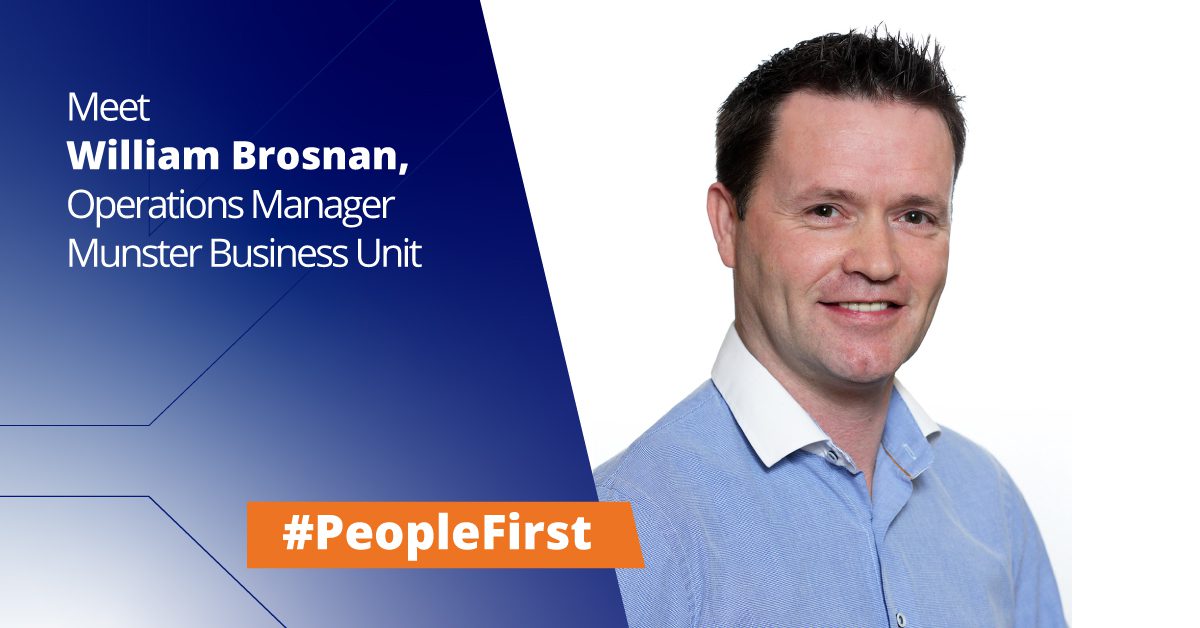 William Brosnan, Operations Manager, Munster