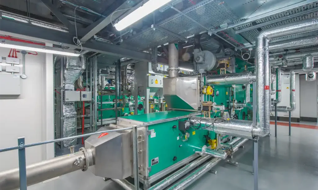 Life science mechanical installation