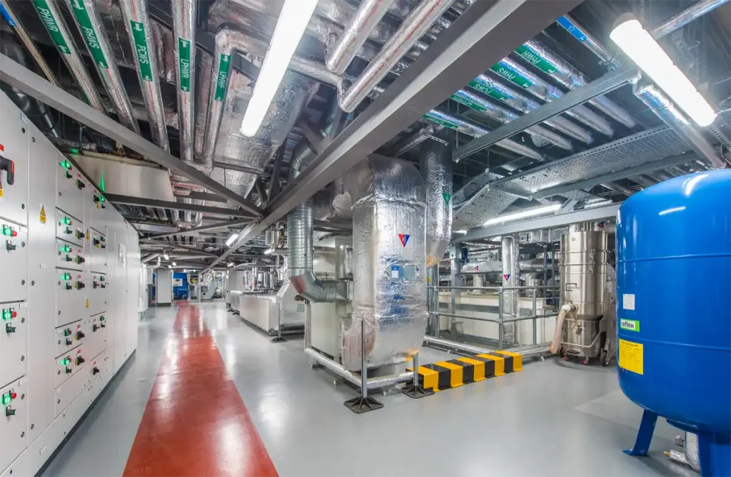 Allergan electrical installation