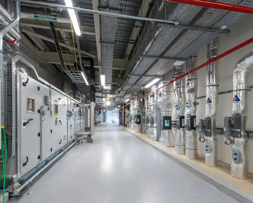 Mechanical and electrical installation