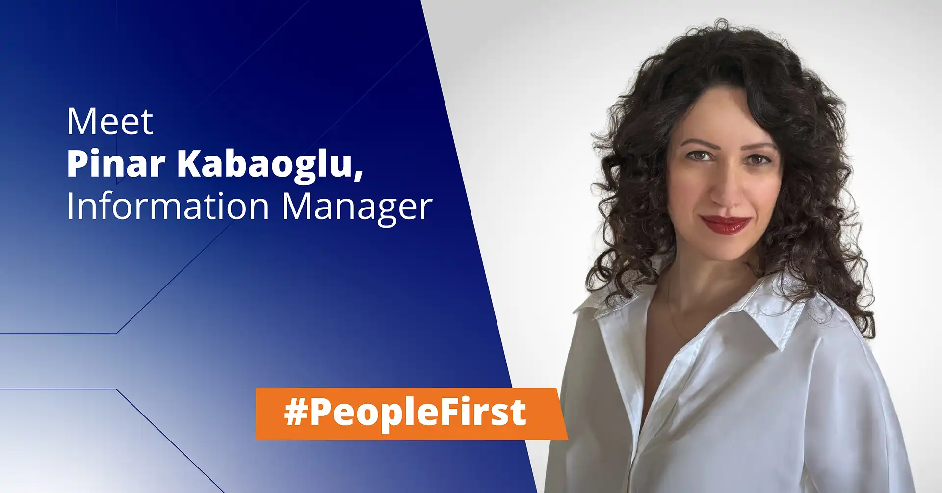 Pictured is Kirby’s Information Manager Pinar Kabaoglu in this article about digitalisation in Kirby