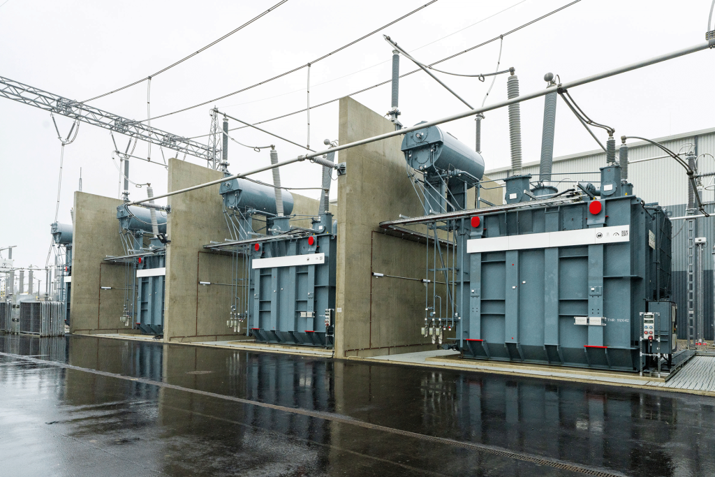 Greenlink interconnector High Voltage Direct Current converter station