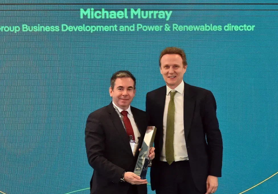 Kirby Awarded at the Iberdrola awards 2025 for work with ScottishPower