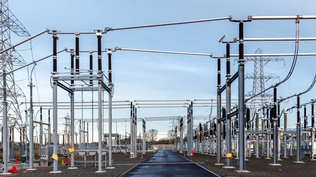 Currie network rail project site